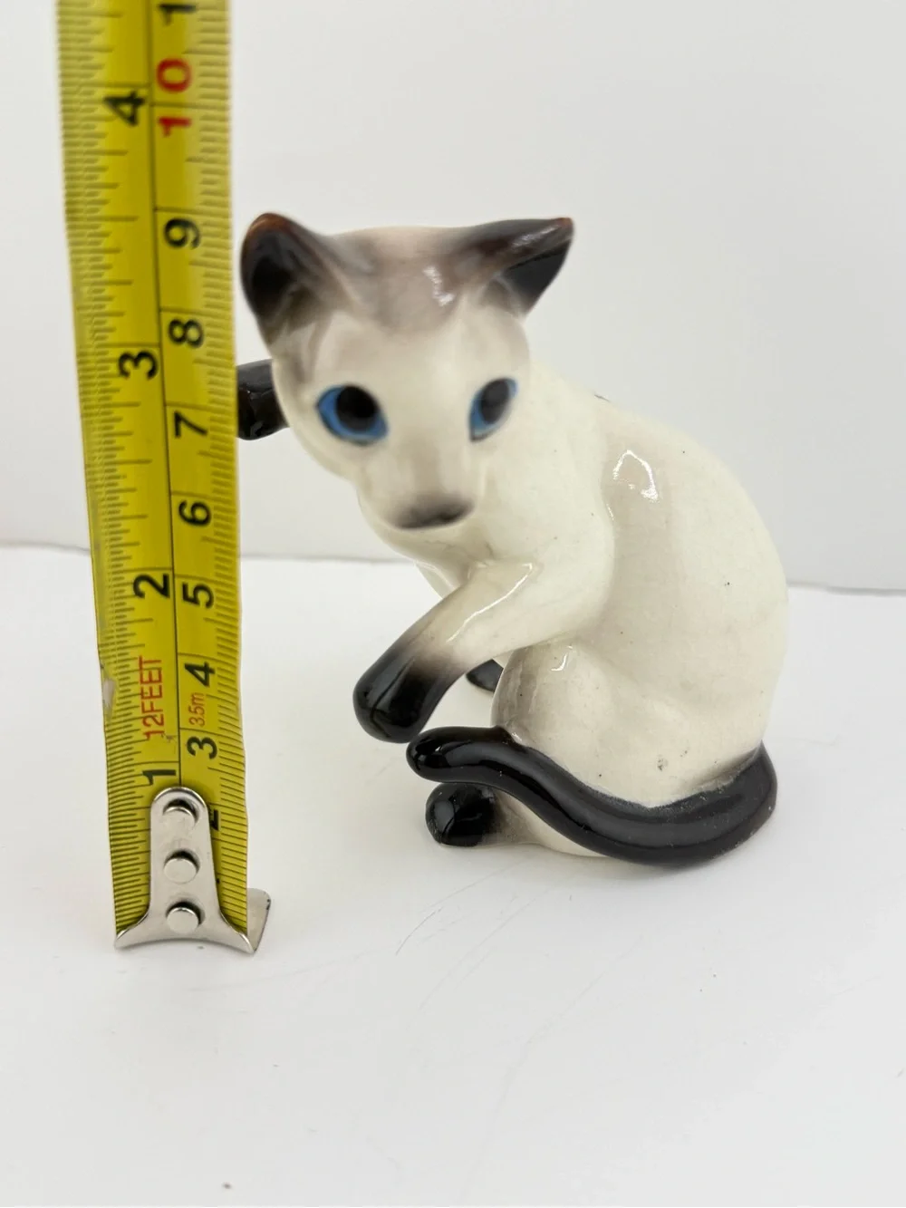 Vintage Siamese Cat Figurine~Ceramic